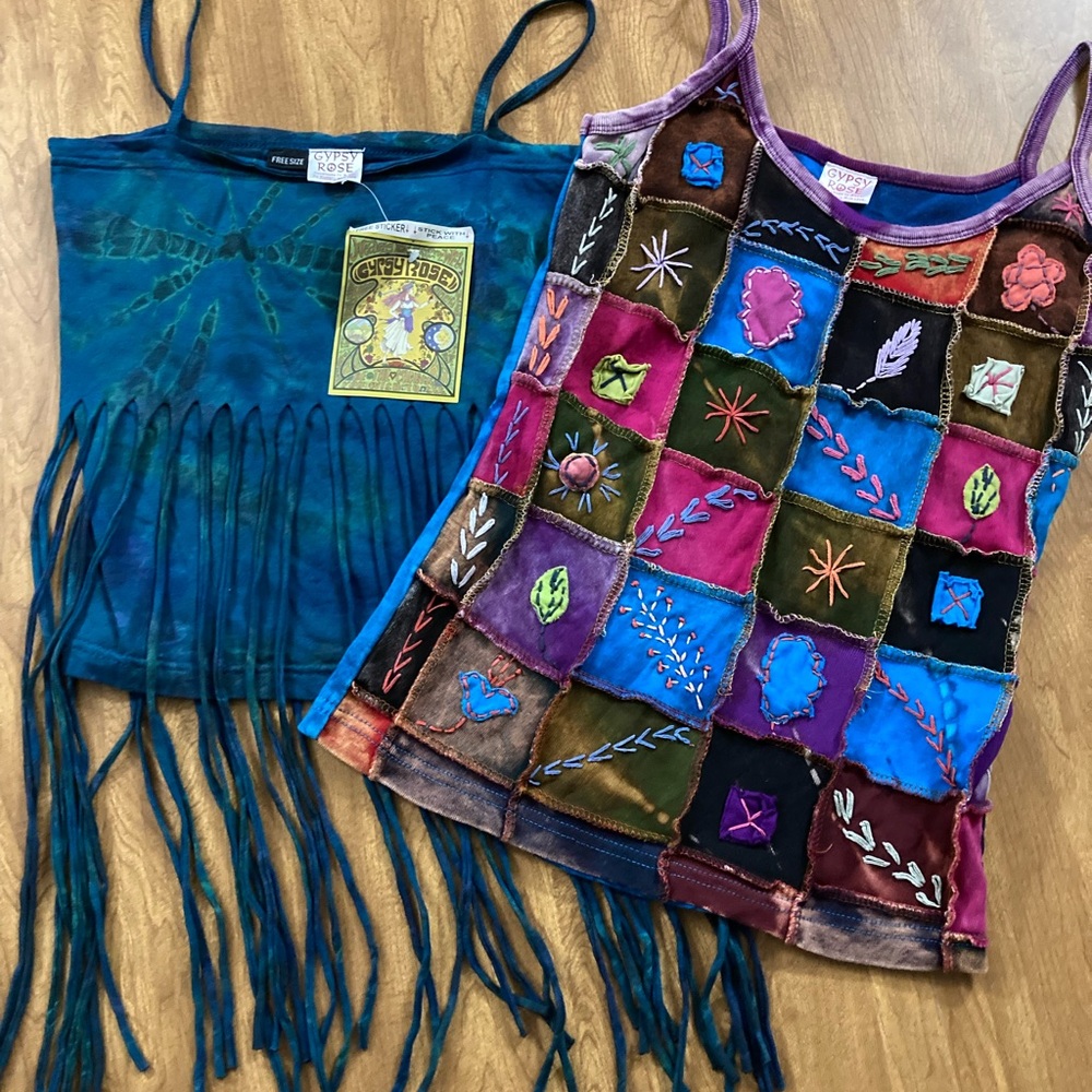 Colorful Juniors Tank Tops by Gypsy Rose